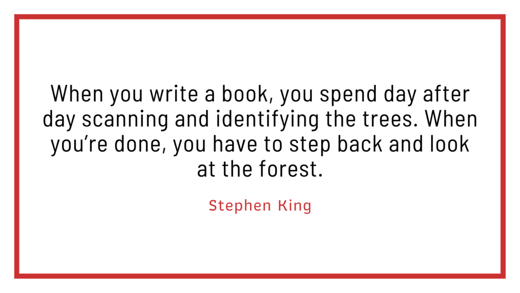 Stephen King on how to become a better writer Stephen King on how to edit your own writing